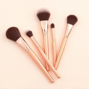 Kit com 5 Pincéis de Maquiagem