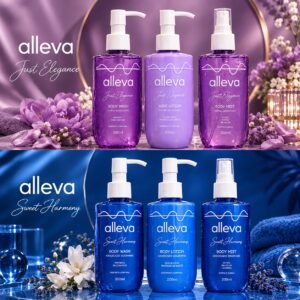 Kit com 3 Produtos da Alleva | Sweet Harmony & Just Elegance